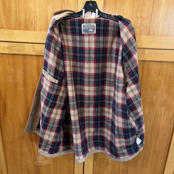 Vintage Dunbrooke Upstream Barn Chore Button Jacket 2XL Lined Pockets Cotton - Picture 12 of 13